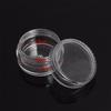 50Pc Clear Cream Jar Mini Cosmetic Bottles Containers Transparent Pot For Nail