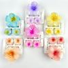 3Pcs/Set Gradient Hawaiian Flower Hair Clip Hibiscus Hair Clips New Hairpin  Summer Hair Accessories