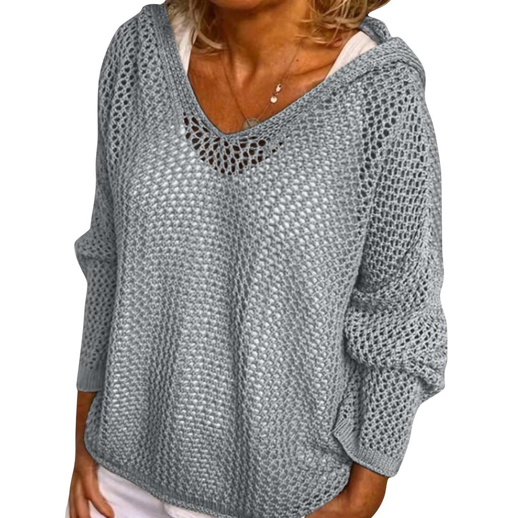 Modisches Damen-Pullover-Sweatshirt mit Reißverschluss und Kapuze, langärmelig, lässiges farbiges Oberteil