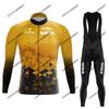 2026 Long-sleeved Cycling Suit, Quick-drying Road Bike Long-sleeved Cycling Suit.
