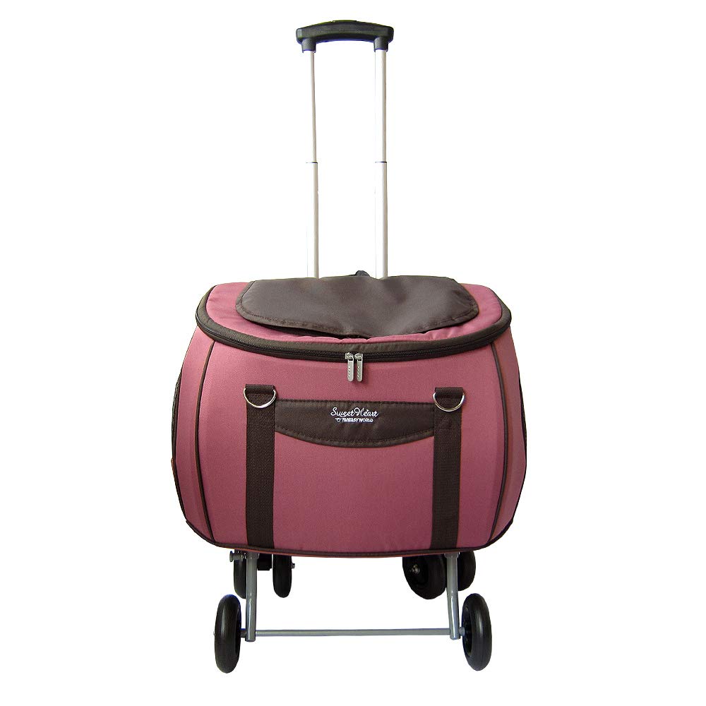 

Pet Cart Sweetheart Backpack Type Dry Rose