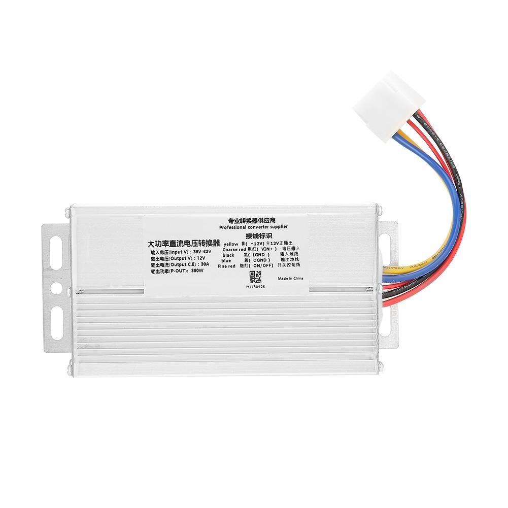 3696V To 12V 30A 360W DC Converter Adapter Voltage Transformer
