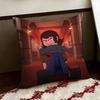 Haunted Anime HHotel Cushion Cover Reversible Soft Durable Pillow Cover Home  Car MultiScene Use for Daily Comfort