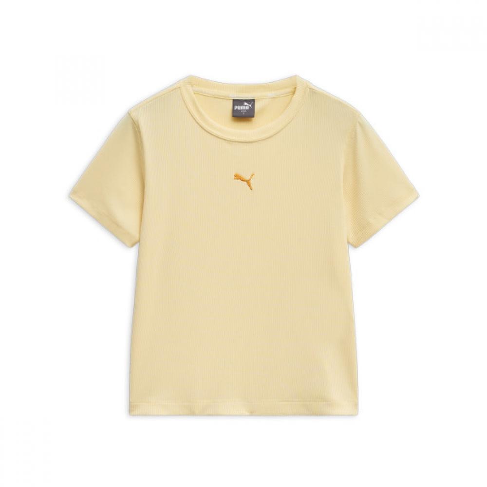 

Official Puma Puma Official Bias Cut Rib Knt Short Sleeve Tee S