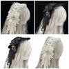 Unique Wing Headband Comfortable Gothic Punk Headdress Stylish Hair Band Accessory for Alternative Fashion Lovers