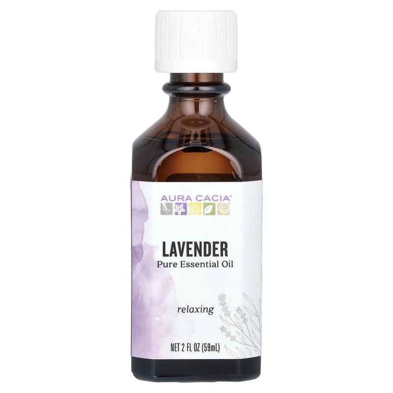 Auracacia Pure Essential Oil Lavender 59ml (2 fl oz), 59ml, 1 pcs