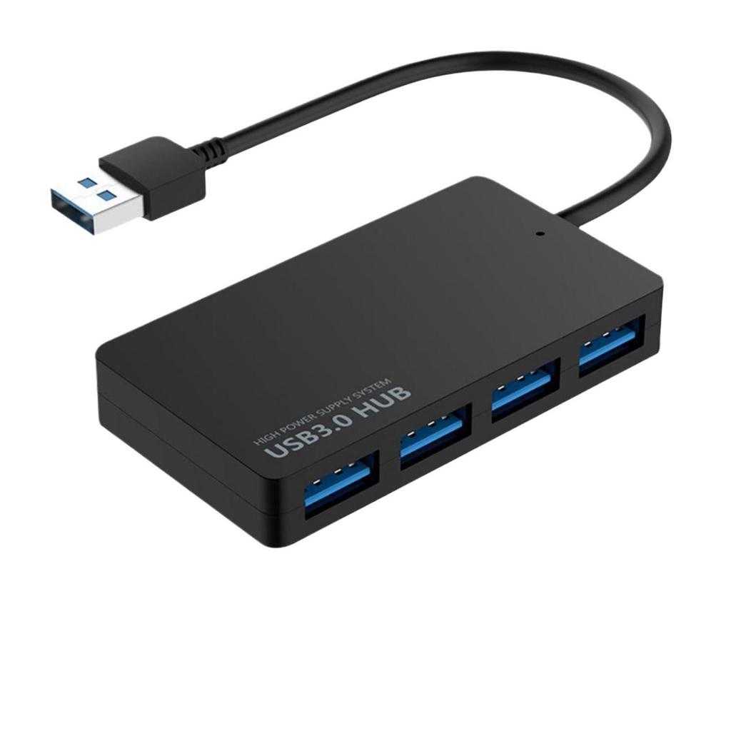 USB 3.0 Hub Splitter with 4 Ports for Computers