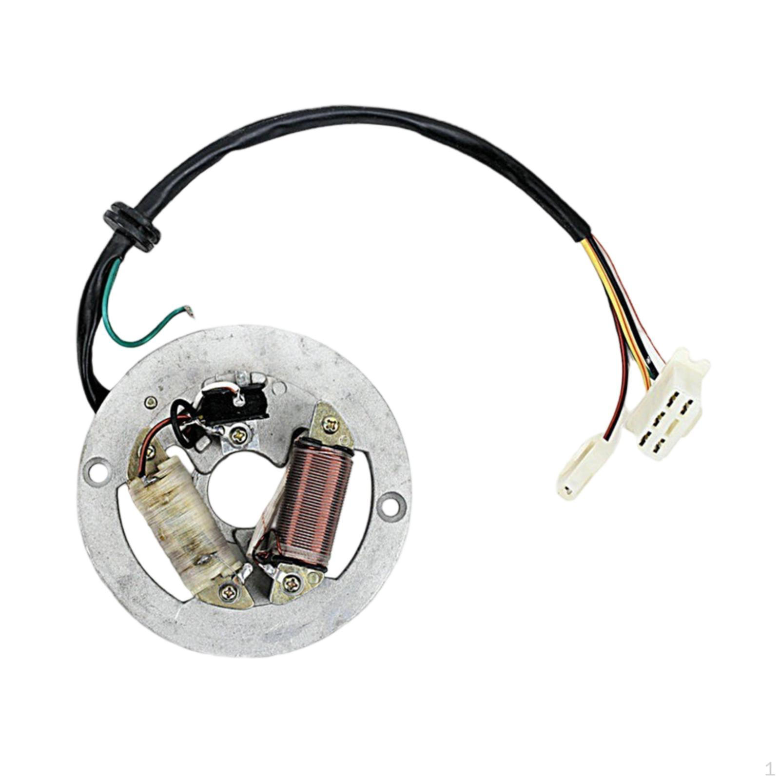 

Катушка Зажигания Пластина Статора Аксессуар Совместимый для PW80 Принадлежности Заменить Детали