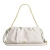 Faye Cow Leather Handbag, Shoulder Bag Large Women's Chalk White CCE68-IMCHK
