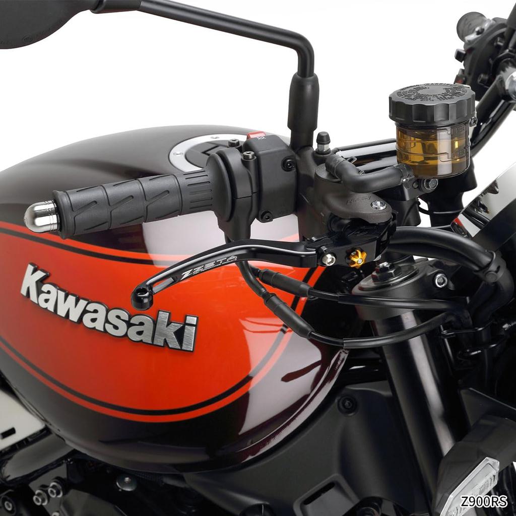 ZETA RACING Pilot Brake Aluminum with 20 Adjustable Lever Positions and Automatic Lever Return for Lever, Black, Foldable, High-Strength Alloy,