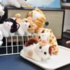 Cartoon Cat Plush Pendant Decoration Stuffed Doll Keychain Cute Bag Charm Doll Plush Boys & Girls Birthday Gift