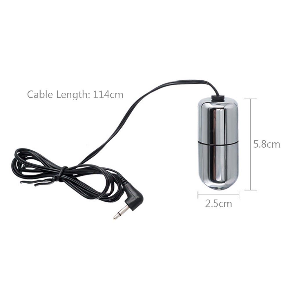 Electro Shock Anal Butt Plug Jump Eggs Clit Stimulator Dildo Vibrator E-stim Prostate Massager Expand Anus Vagina Device Sex Toy