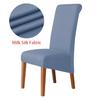 High Back &Universal High Elasticity Chair Cover Jacquard M Xl Size Chair Covers Dining Room Kitchen Office Home Corn Flannel