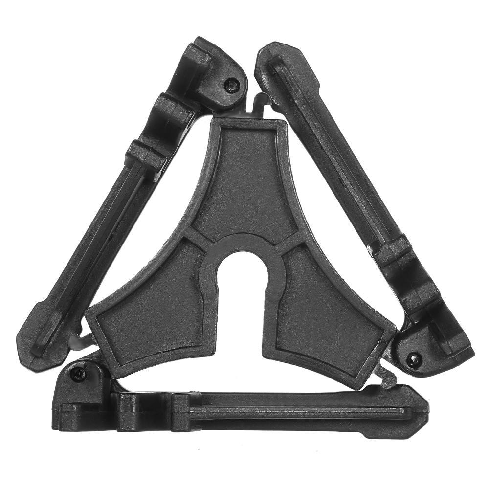 Gas Mount Tripod Support Banister Stabilizer Bracket Fidrod Tool Traveler Camping Equipment for Backpacking for Outdoor Shelf, Stainless Steel Constru