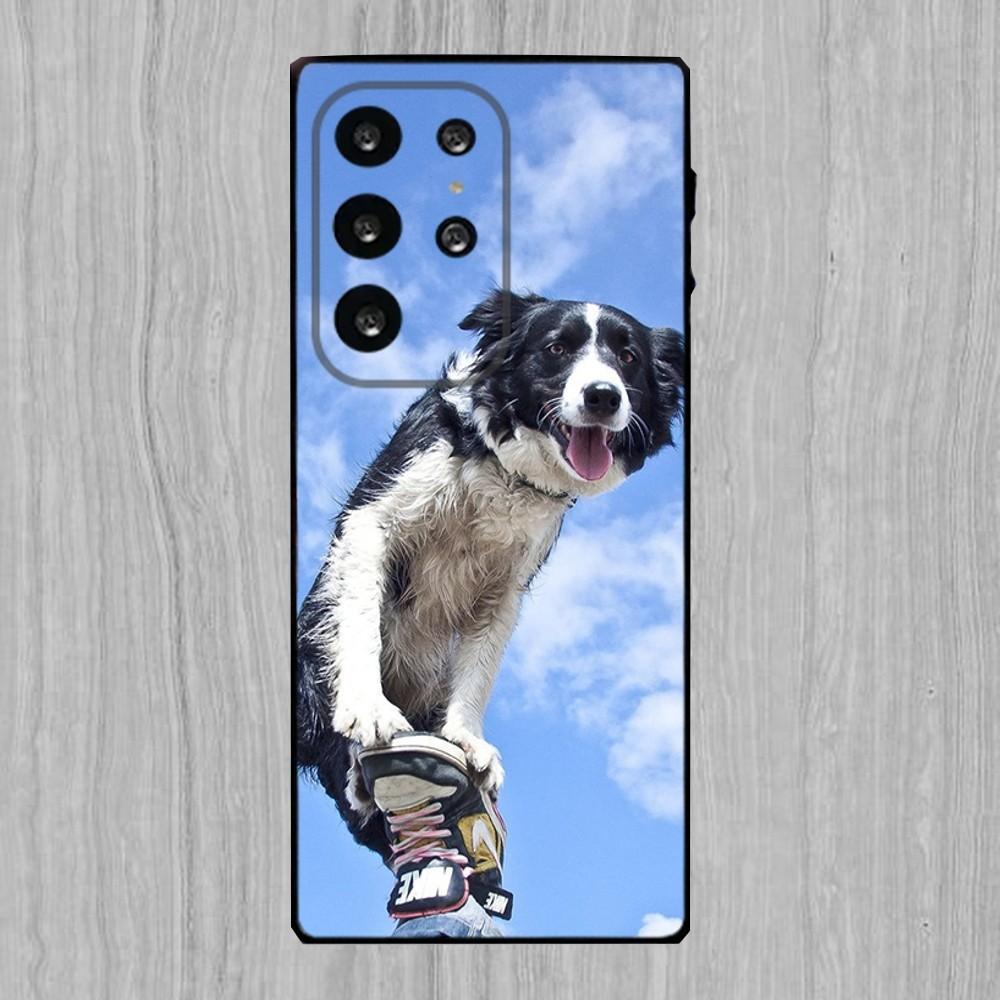 

Animal Border Collie dog Phone Case For Samsung S21,S22,S23,S30,Ultra,S20,Plus,Fe,Lite,Note,10,9,5G Black Soft Cover Samsung S21fe