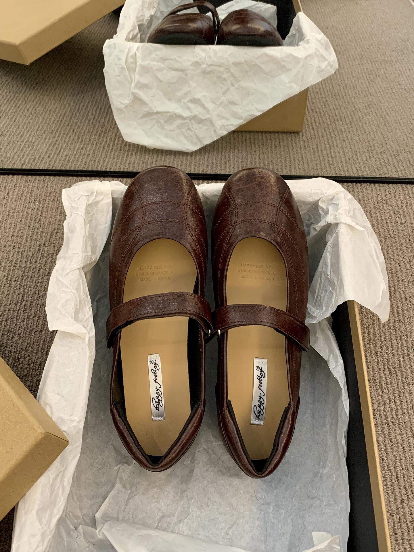 

French Evening Wind Versatile Cross Belt Shoes Women s 2025 Spring and Autumn New Ballet Fairy Flat Mary Jane Shoes 40