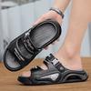 Cool slippers men's 2025 summer new casual and light outdoor slippers outside wearing wading couple non-slip beach sandals