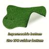 TPR Rubber Bottom Dog Potty Training Mat Easy Clean Anti-odor Indoor Pet Grass Mat Washable Reusable Puppy Diaper Grass Mat