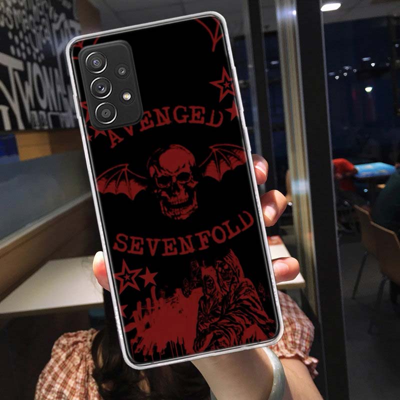 

A-Avenged Sevenfold Phone Case For Samsung A15 A25 A35 A55 A16 A26 A36 A56 Galaxy A12 A22 A32 A52S A05S A02S A72 A42 A6 A7 A8 A9 Samsung A56 5G