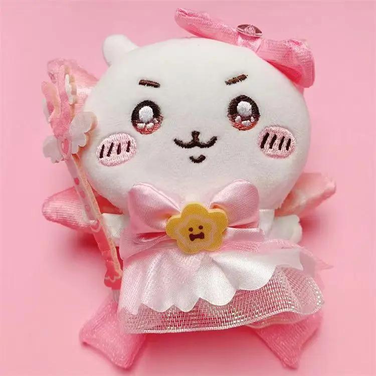 Japanese New Chiikawa Super Magical Girl Plush Doll Self-deprecating Bear Series Hachiware Usagi Momoka Plush Toy Girl Gift