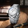 CHENXI Men's Quartz Watch Date Stainless Steel Strap Waterproof Business Casual Watches Man Clock Male Gifts