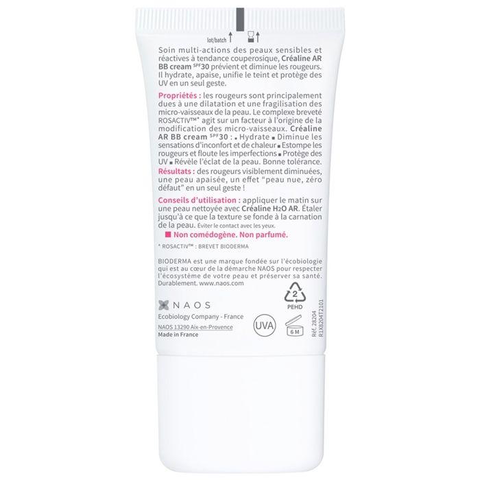 Crème Anti-rougeurs - BIODERMA - CREALINE - Teintée - 40ml - Hypoallergénique