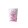 Pink Cowgirl Party Tableware Set: Gun & Rose Series Cups, Plates, Decorations