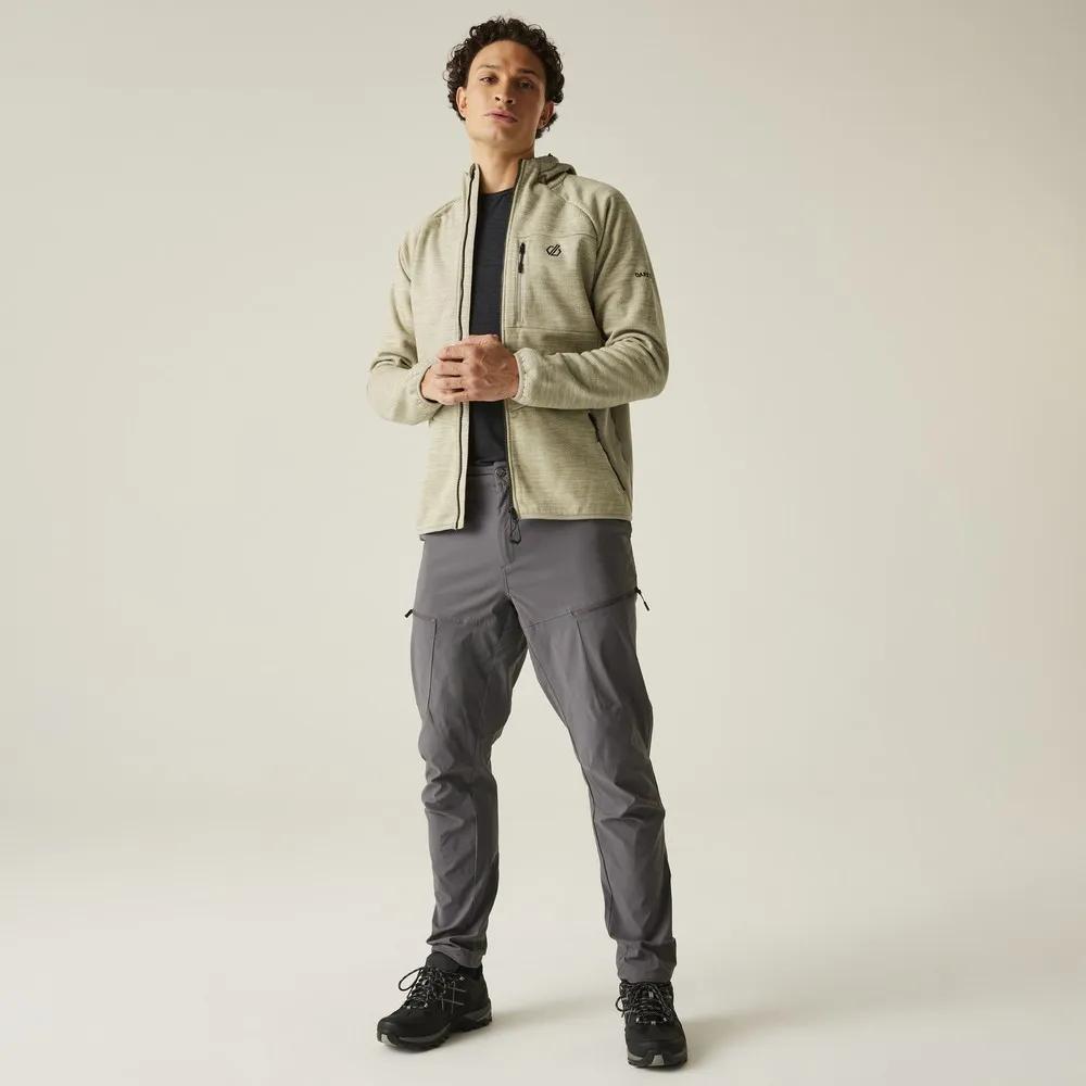 Dare2B Torrek Pro Windcheater recycled thermal knit fleece Beige