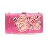 Pearl Clutch Bags Pink Color Girl Best Gift Evening Bags Flower Handmade Style Party Wedding Chian Shoulder Handbags for Luxury
