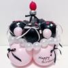 Wind-Themed Birthday Cake Balloon and Photo Prop Hat for Kids
