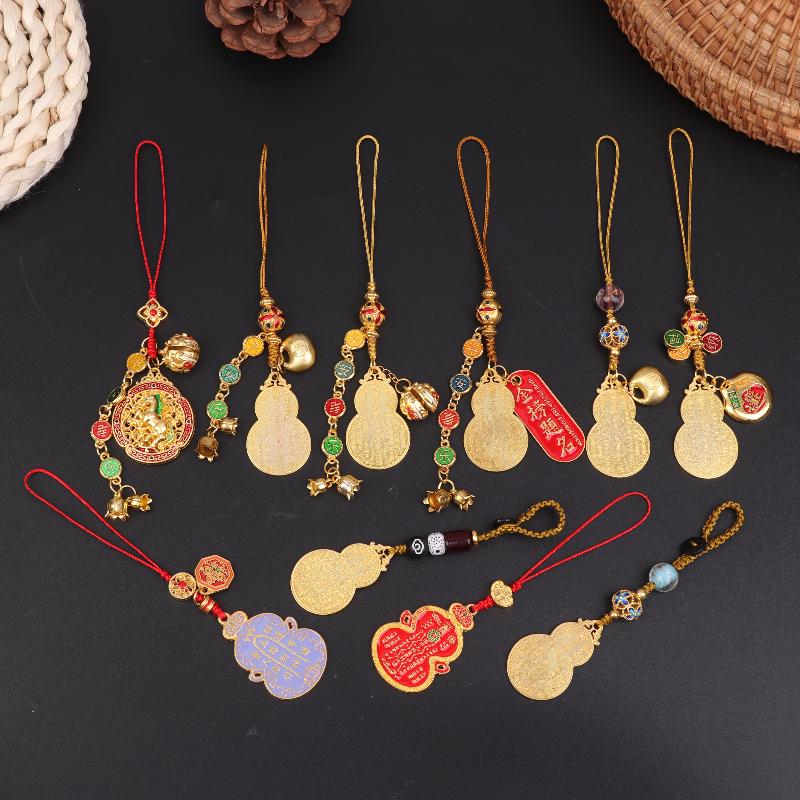 2026 Year Of The Horse Wall Hanging Ornament Chinese New Year Lucky Decoration Accessories Housewarming Small Pendant Gifts