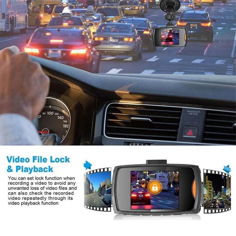 2.4-inch In-car DVR Dash Camera, Wide-angle Night Vision HD Video Recorder, Suitable for All Car Models.