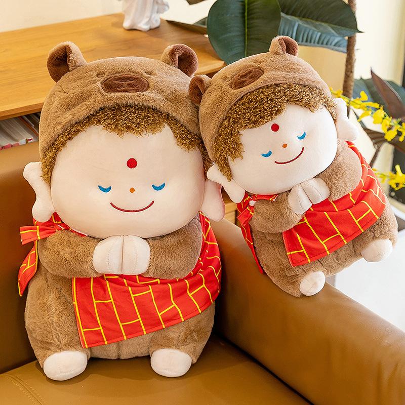 Translated Carpi Monk Capybara Plush Doll Doll Super Soft Doll Valentine's Day Girls Gift