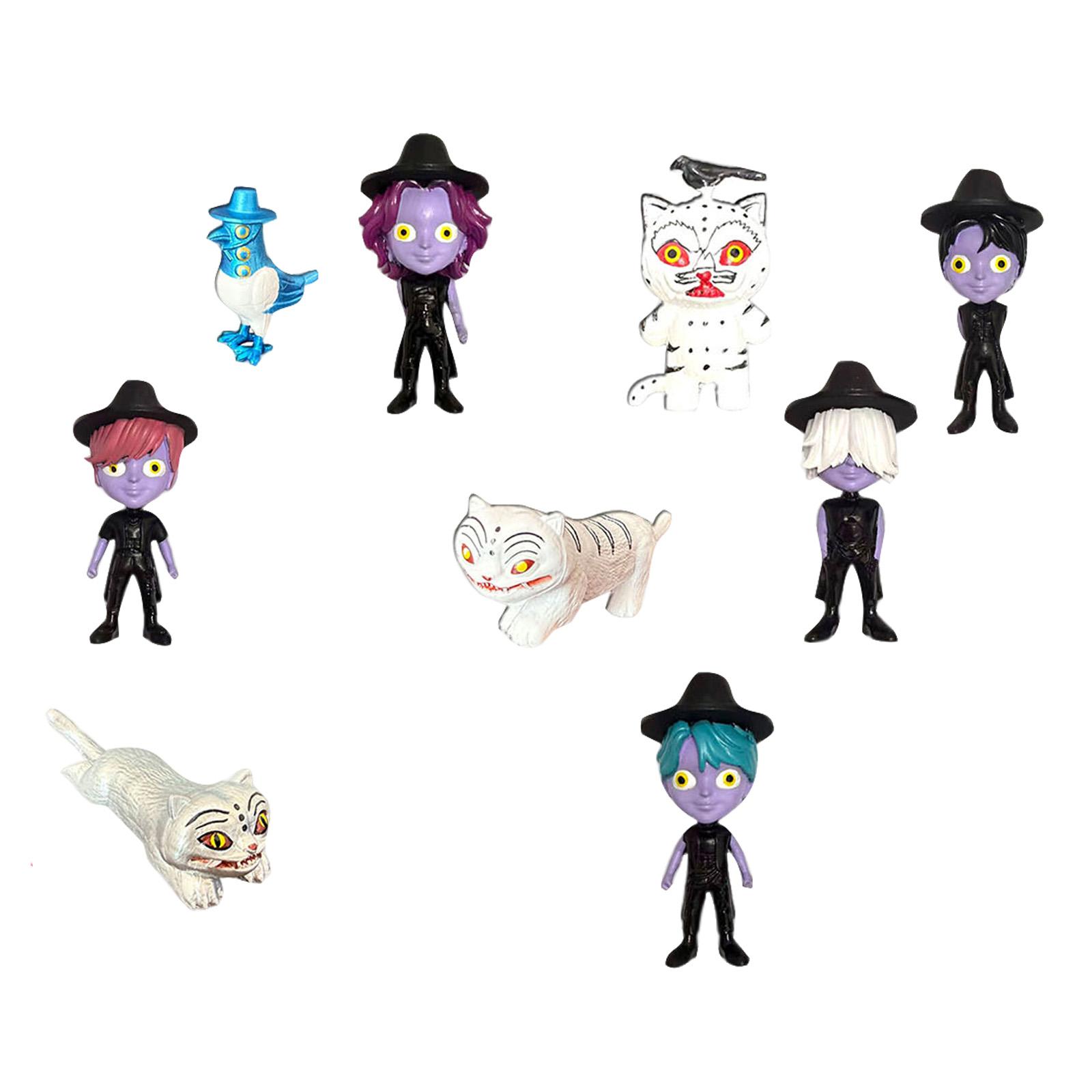 

Non-movable Doll Collection Version Scale Doll Desktop Ornaments One Size