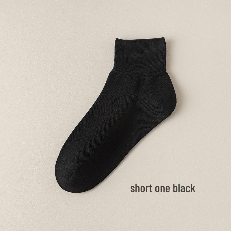 Women s Pure Cotton Mid-calf Maternity Socks - Anti-pilling, Loose Cuff, Slouchy, Spring/Autumn One Size