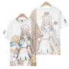 Popular Game Blue Archive Cosplay T-Shirts 3D Sunaookami Shiroko Print Kids Cartoon Anime Tees Summer Men Women Harajuku Y2k Top