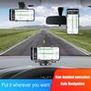 Car Phone Holder Rotatable Multifunction GPS Support Bracket Dashboard/Rearview Mirror/Sun Visor Mount Portable Car Holder