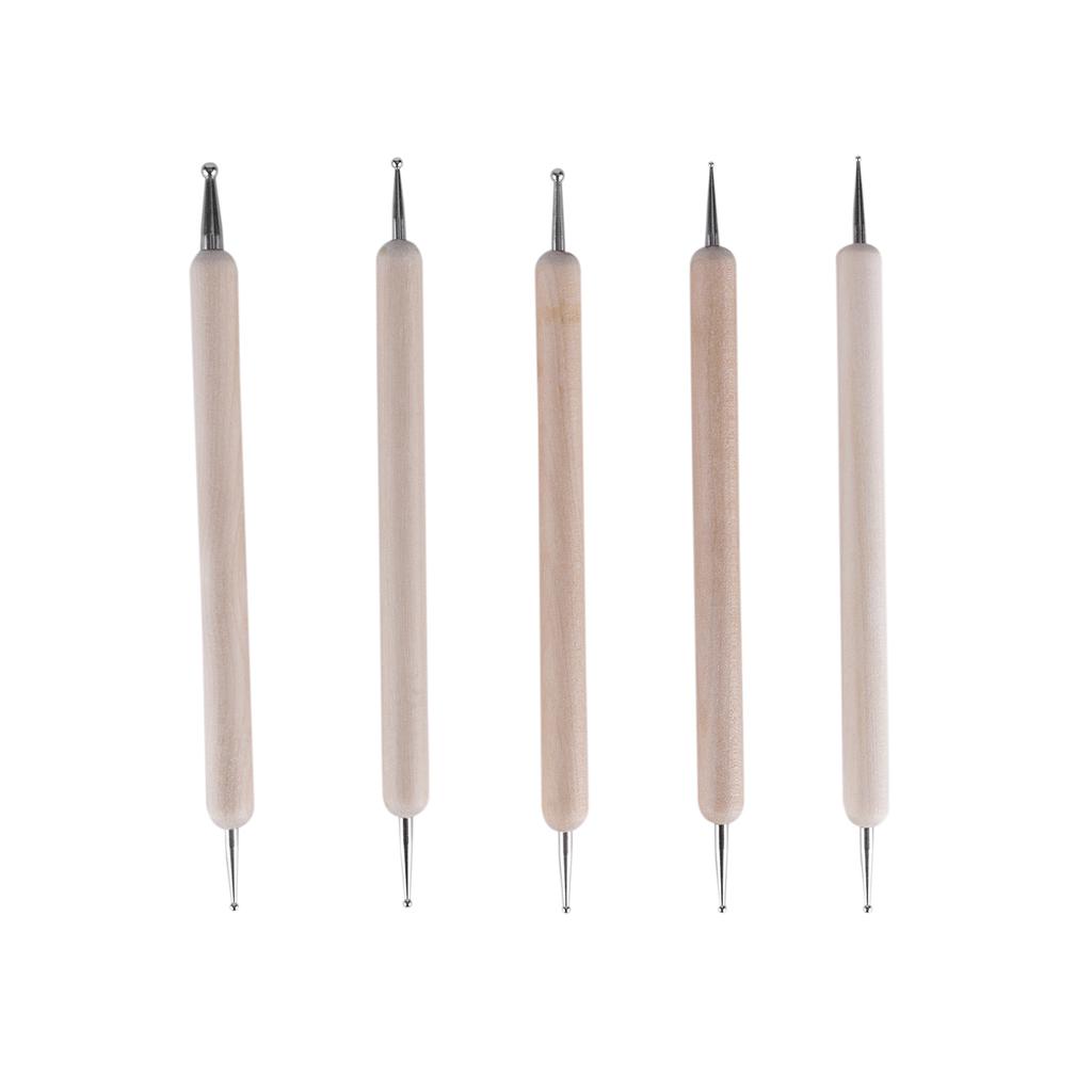Useful Double Head Creasing Pen Clay Sculpting Wax Carving Pottery H