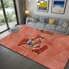 One Piece Anime Artwork Area Rug Soft Cozy Mat for Bedroom Living Room Home Decor