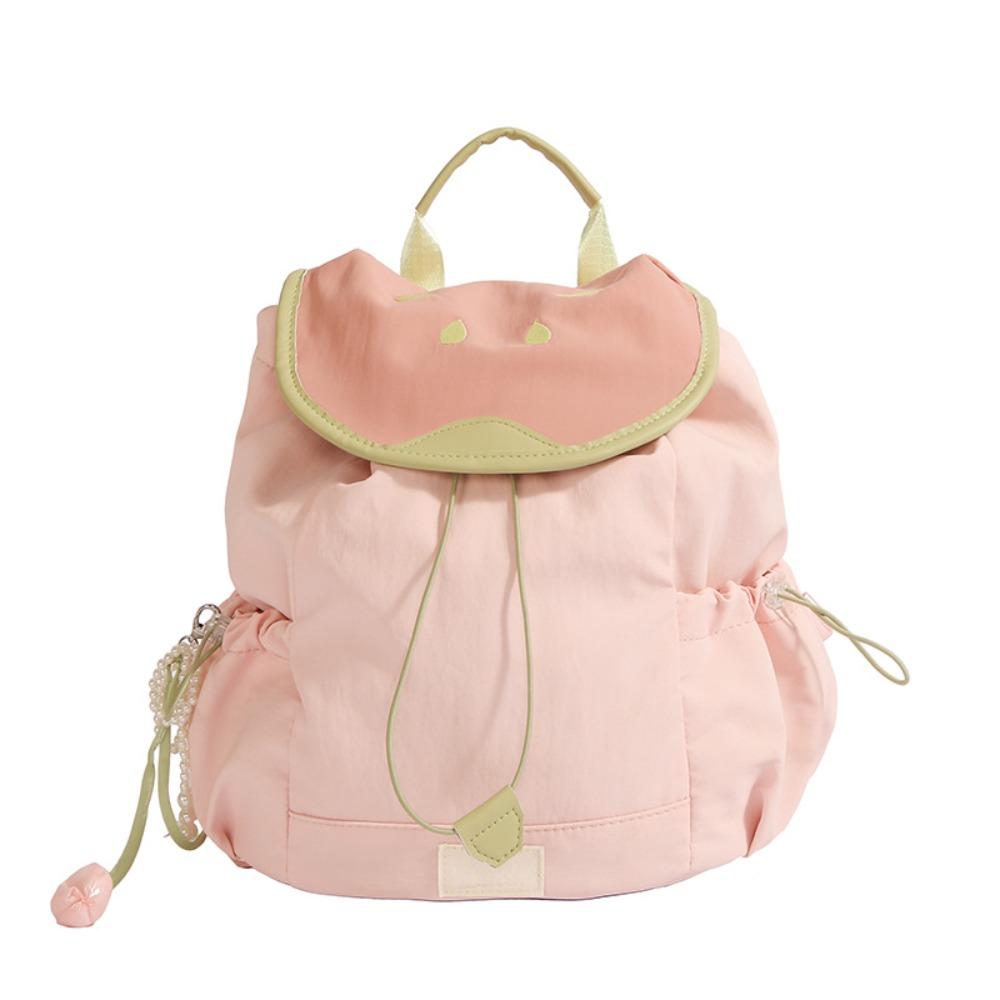 Guava fruit backpack women's new contrasting dopamine cute school bag casual fashion large capacity backpack