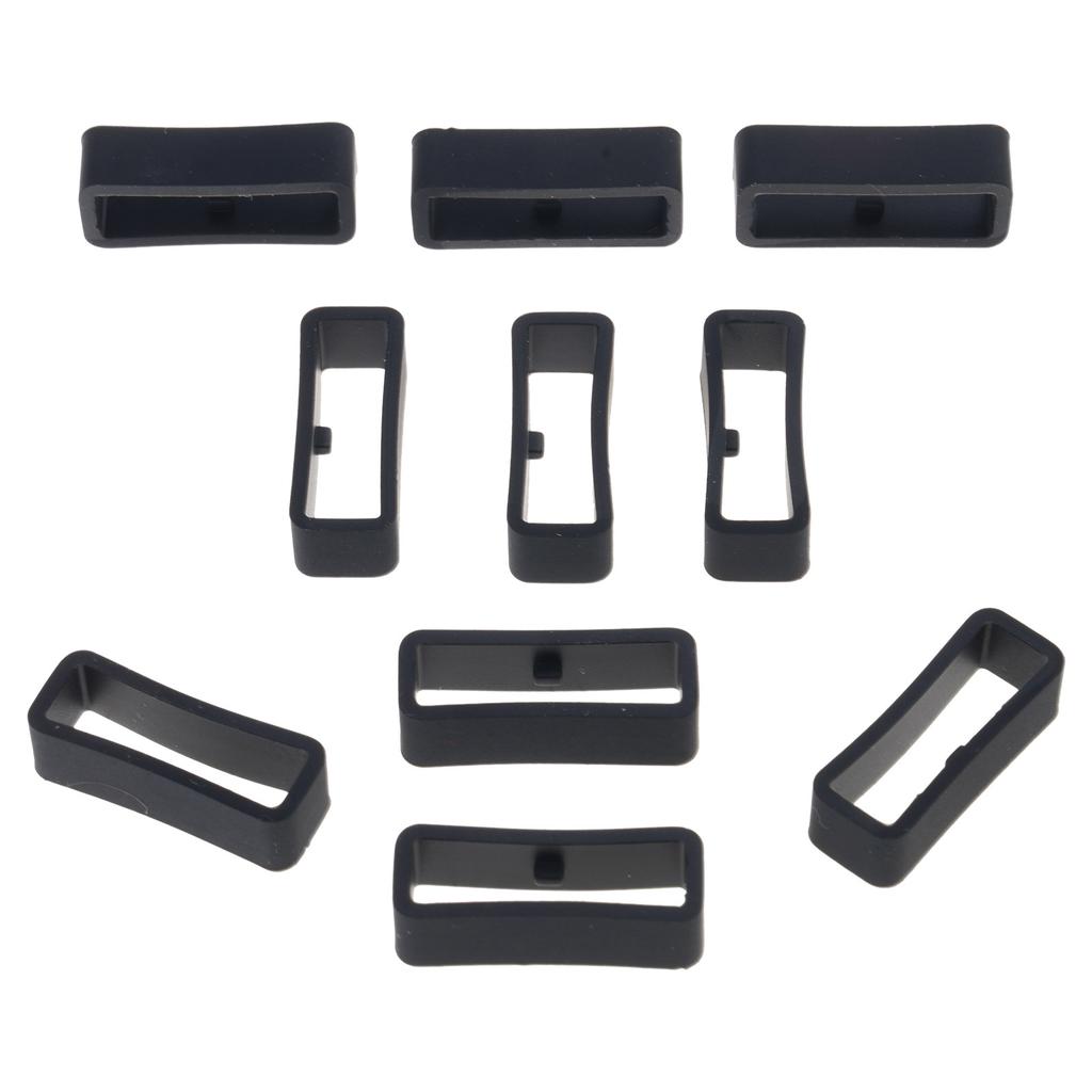 Gummi-Schnallenbefestigungsring für Smartwatch-Ersatzzubehör Garmin-Venu 2S/Vivomove 3s/GarminActive S