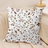 Luxury Khaki Pattern Cushion Cover Soft Plush Fabric DoubleSided Printed Cushion Covers for All Seasons Modern HomeDecor Gift