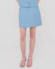 Sisterhood Tweed A-Line Miniskirt - Sky