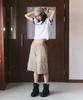 Ledeoli Studded Cotton Cargo Bermuda Pants [2 Colors]