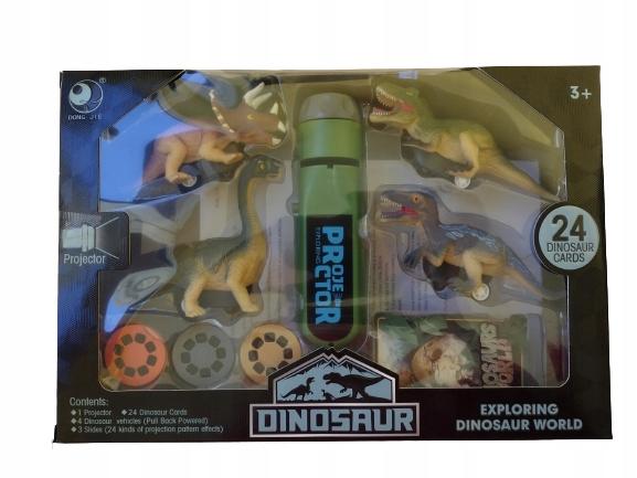 Zestaw Dinozaury + projektor 1386