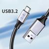 USB To TypeC Cable 10Gbps Fast Charging Support 60W Power Delivery and Data Transfer Travel USB A To C Cord
