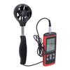 Wind Speed Temperature Gauge High Accuracy Handheld Digital Air Flow Velocity Meter for Sea Operation