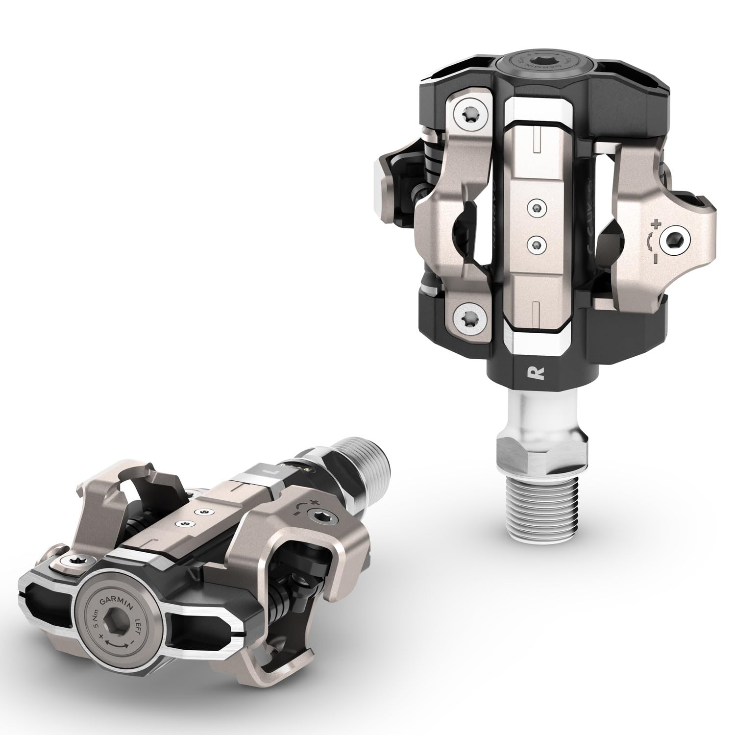 

Garmin Rally Pedal Power Meter with Single Sensor and Shimano SPD Japanese 110/210, XC110, [Official Product] чёрный