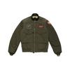Jackets Men's Green Stand Collar Moderate Other HM21JK001