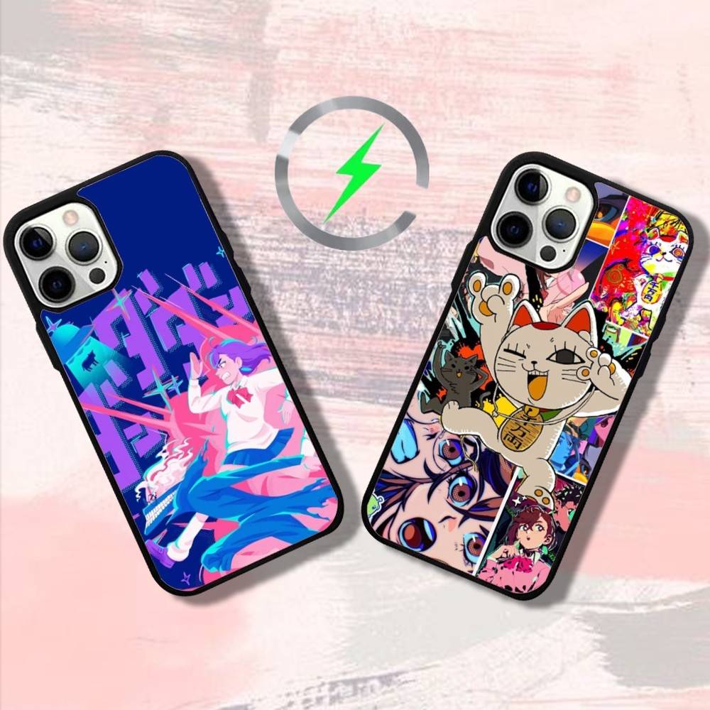 Anime D-Dandadans Phone Case For iPhone 16,15,14,13,12,11,Pro,Max,Plus,Mini,SE4,E Magnetic Magsafe Wireless Charging